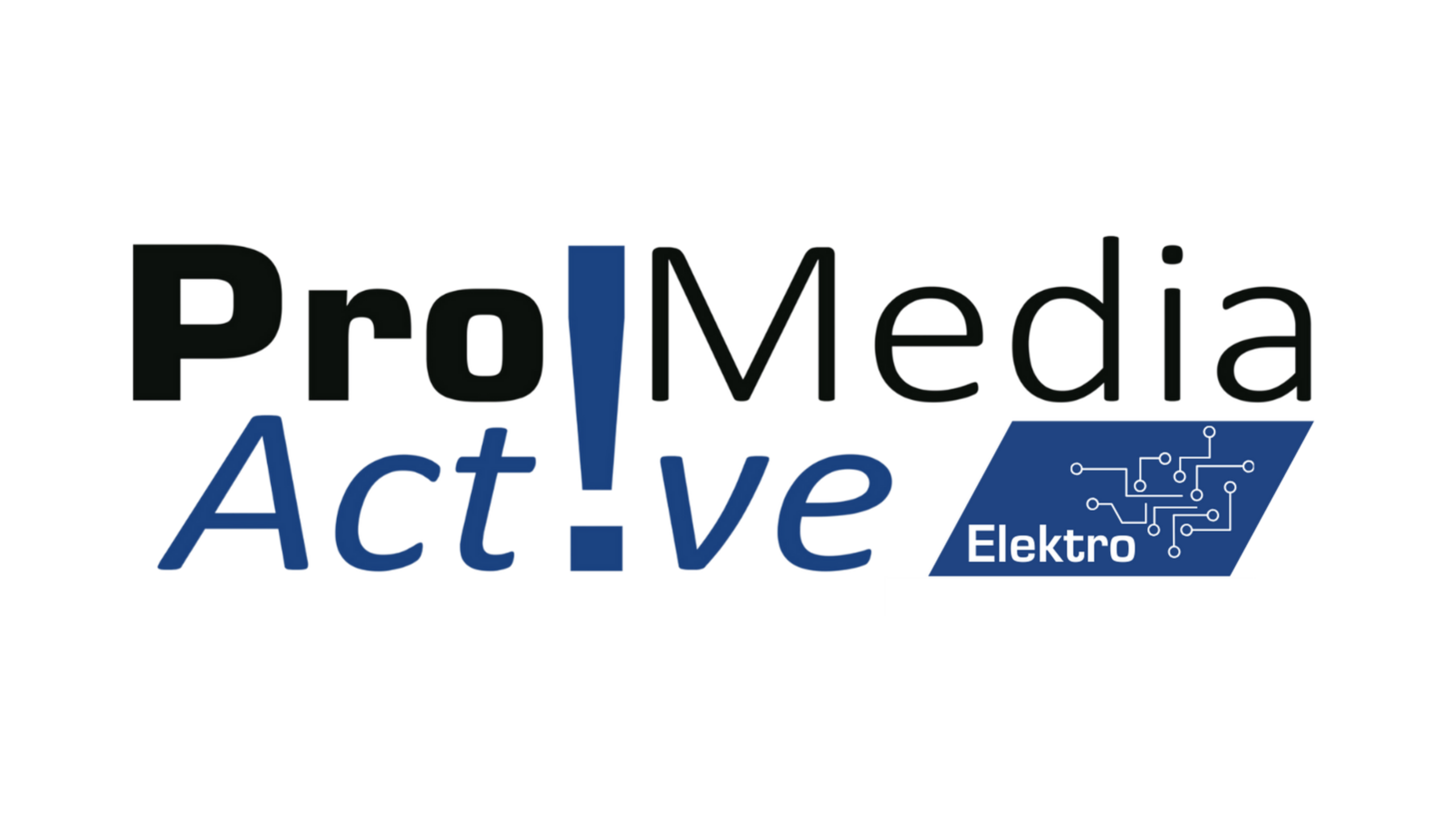 Pro!Media Logo Elektro (ohne Icons)